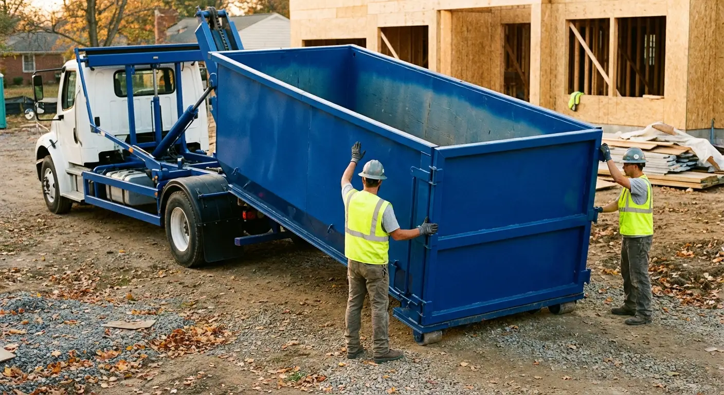 Construction dumpster delivery and waste management in Orlando, FL